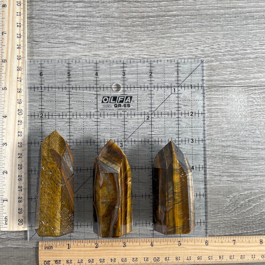 Tiger eye Natural gemstone obelisk ideal for gift shops