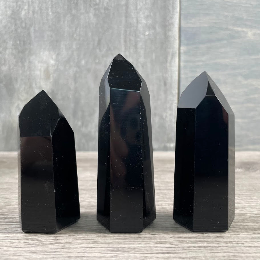obsidian bulk crystal towers by the ounce