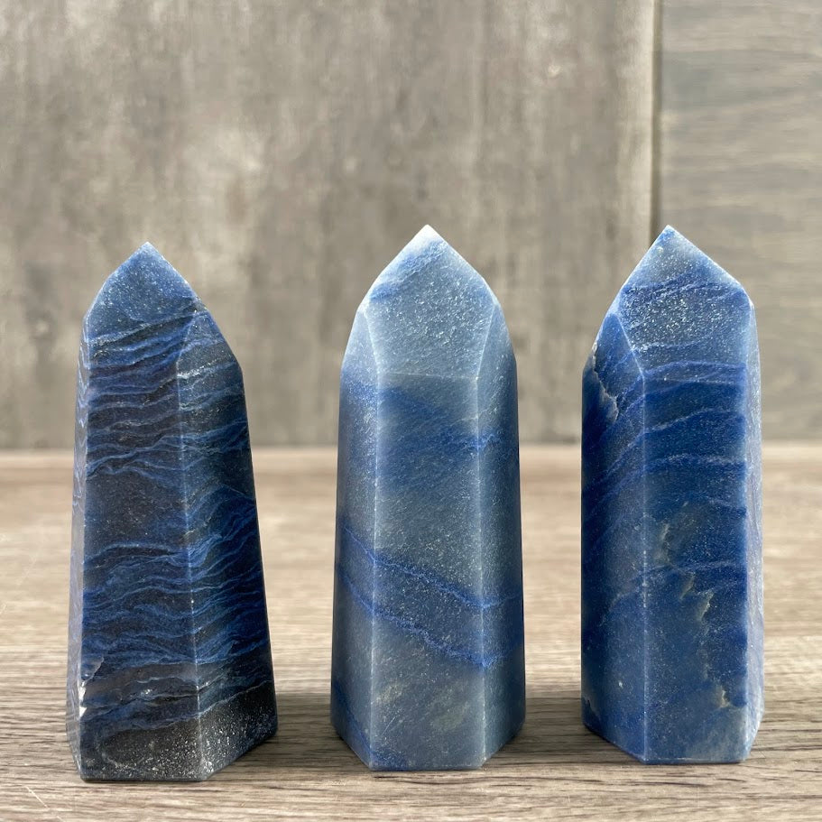 blue quartz for rock shops