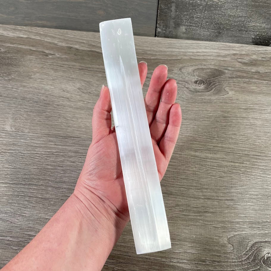 white selenite incense burner for metaphysical shops
