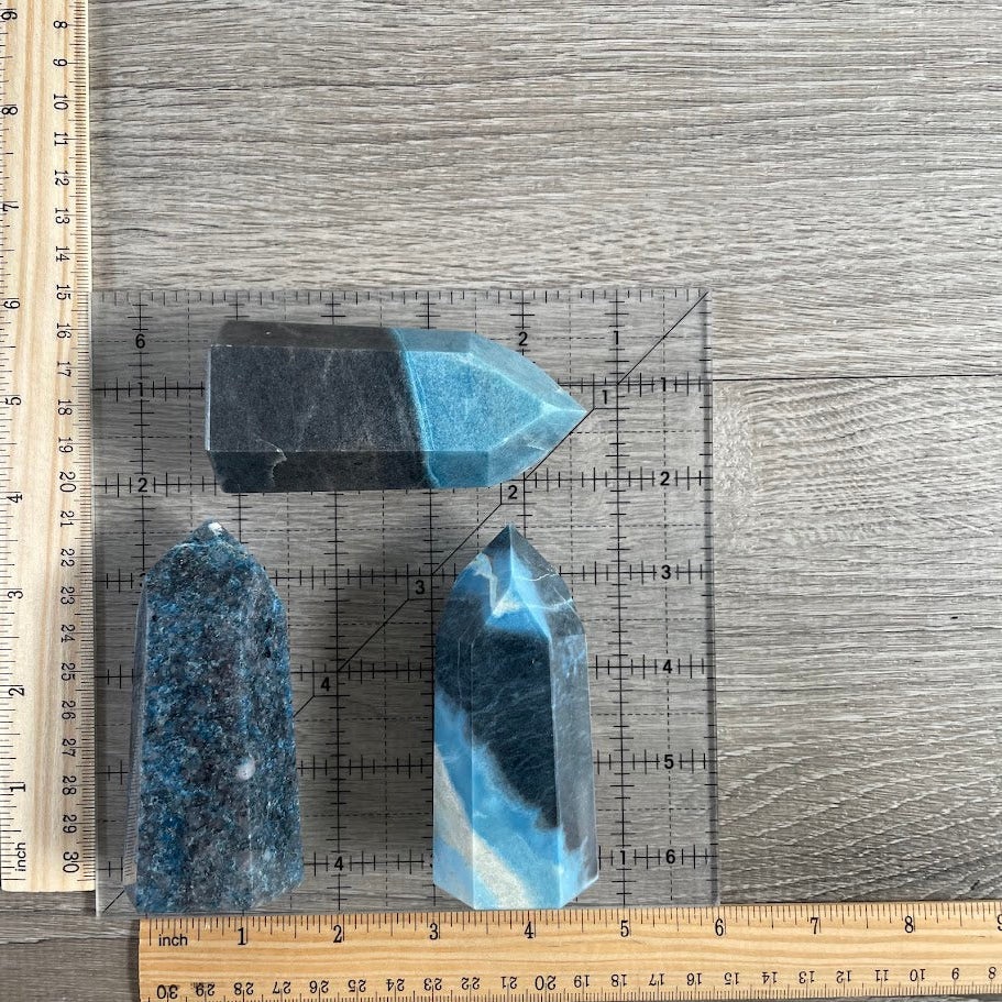 Trollite Natural gemstone obelisk ideal for rock shops