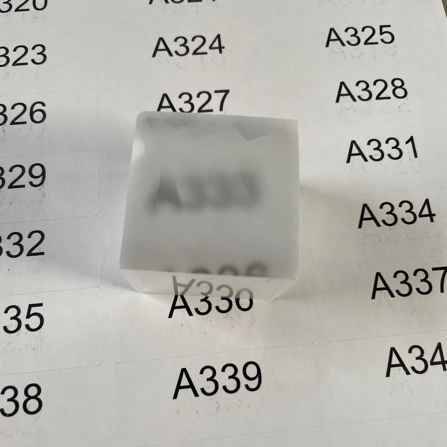 selenite tv stone for rock shops