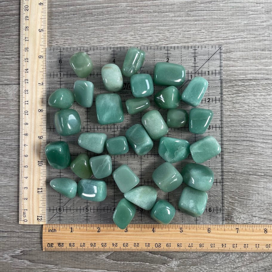 heart chakra stone aventurine tumbled set for resale
