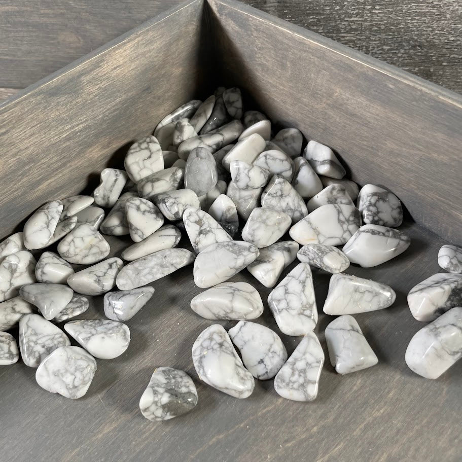 tumbled howlite 1lb bulk