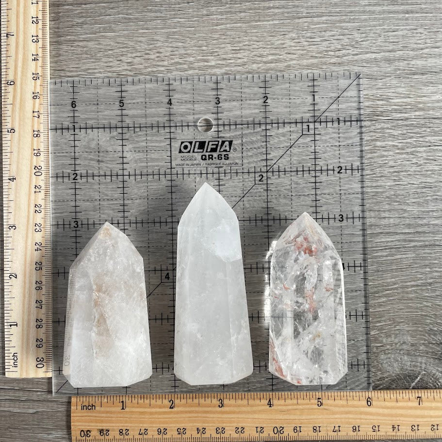 Brazilian Gemstone Obelisk – Wholesale Crystal Points by the Ounce
