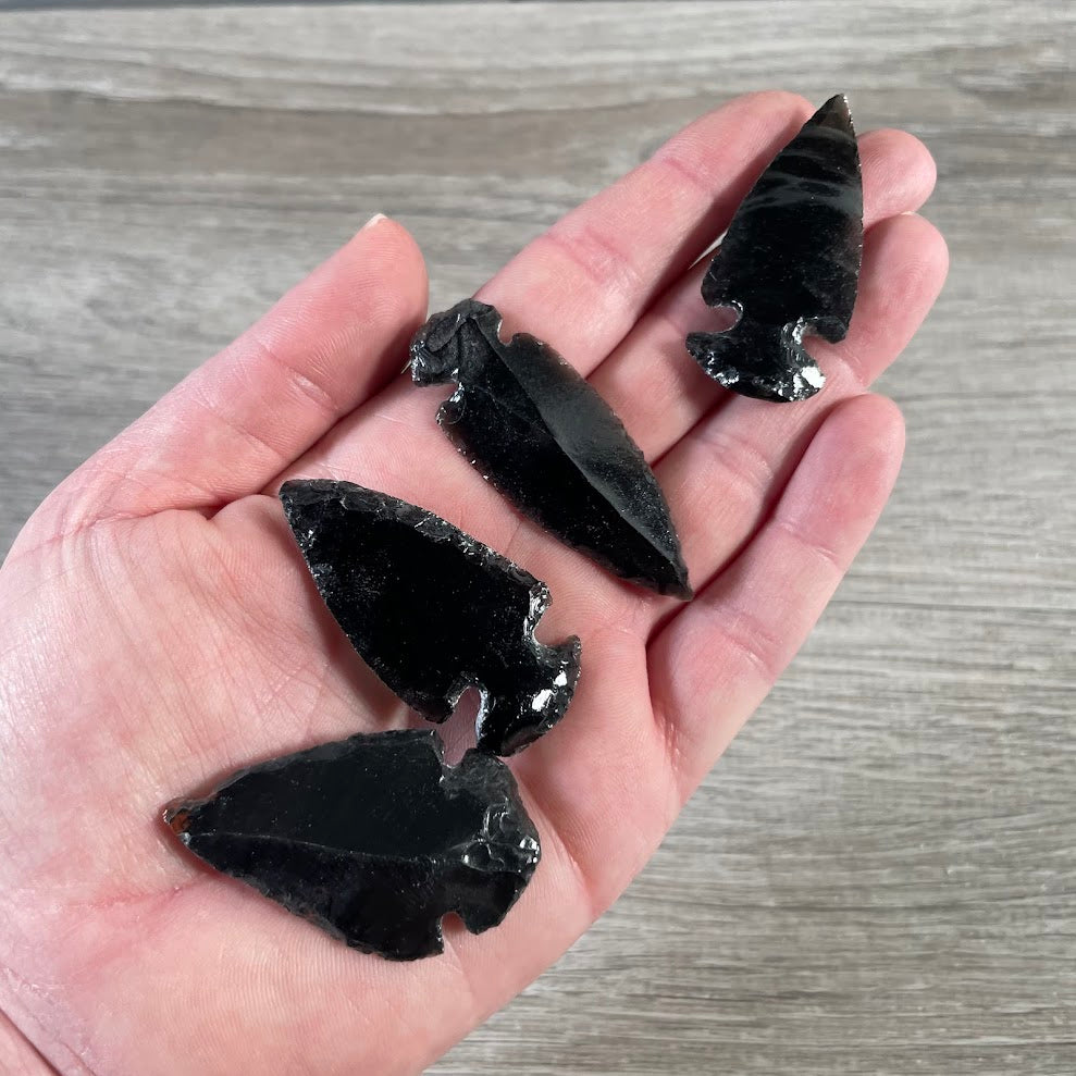 Bulk Gemstone Knapped Arrowheads – Wholesale Crystals