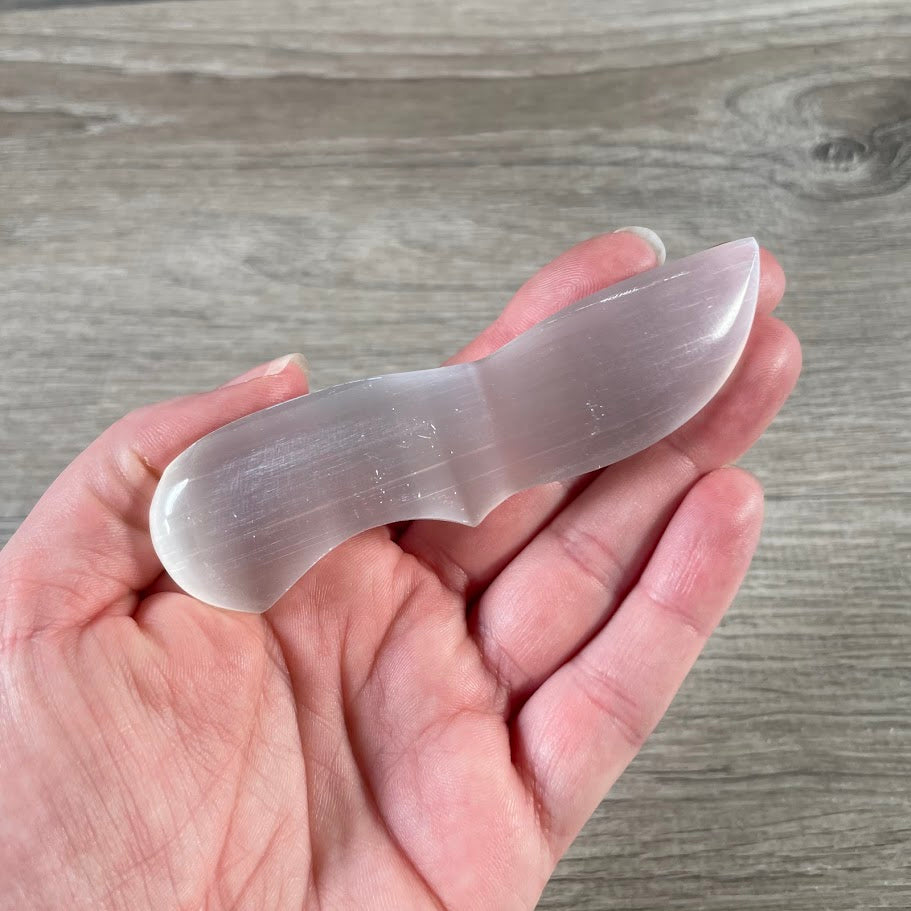 Selenite Polished Wands and Athame Blades – Assorted Styles Metaphysical Shops