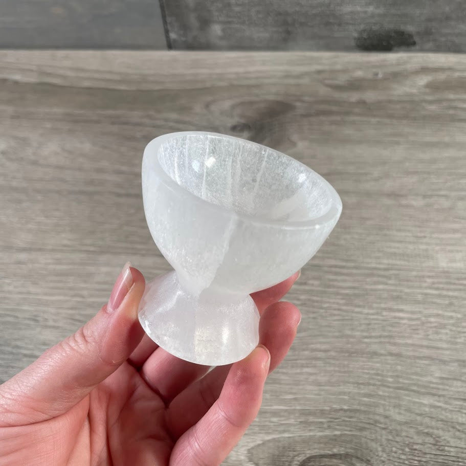 Selenite Bowls in Assorted Shapes and Sizes Wholesale