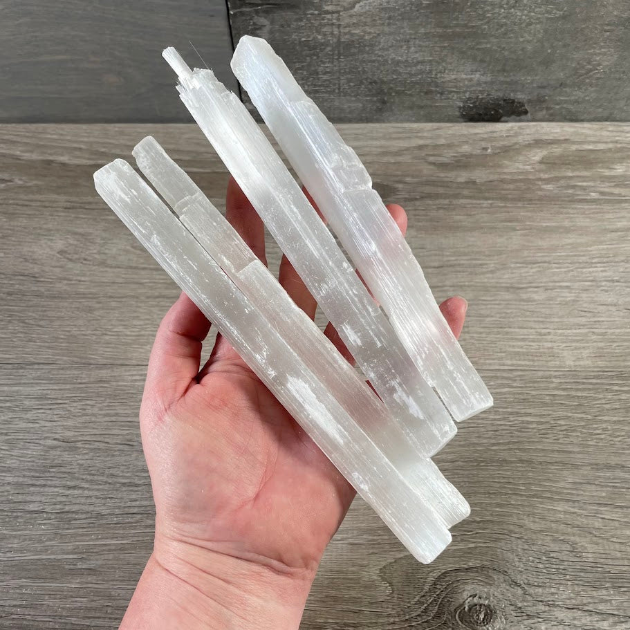 raw selenite wands for bulk buyers