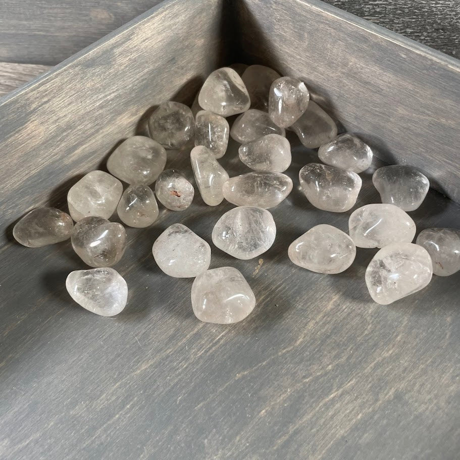 Bulk Clear Quartz Tumbled Crystals for Retail