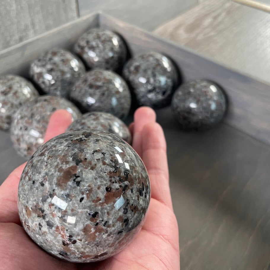 Flame stone spheres for resellers