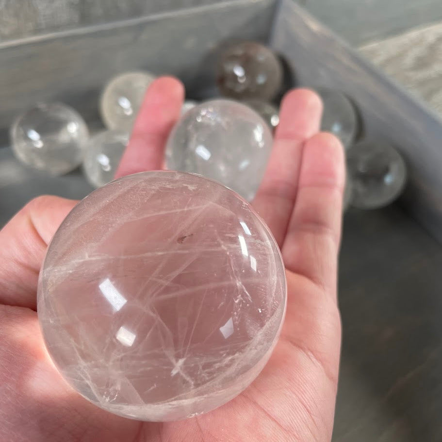 Crytal spheres by the lot