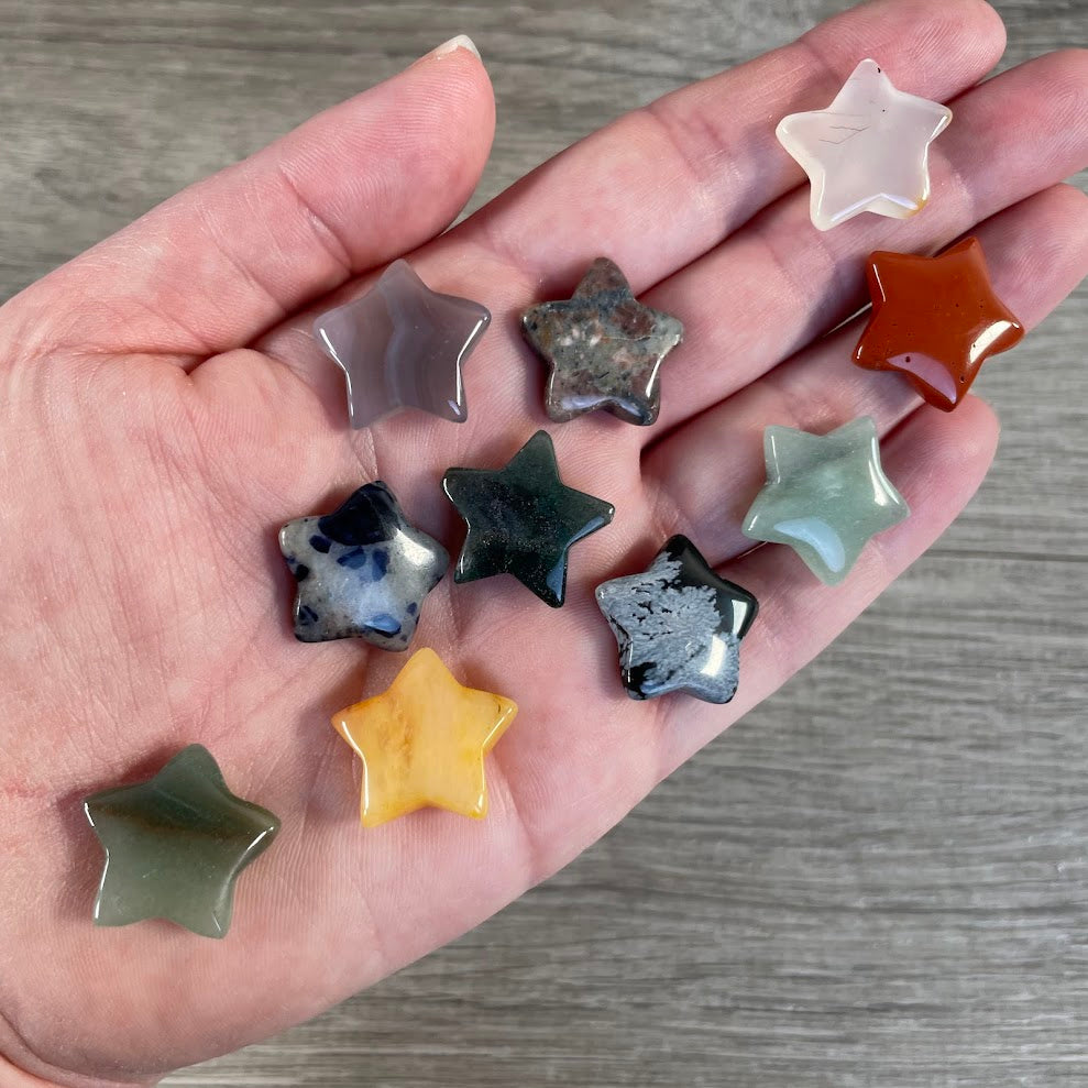 mini star crystals bulk lot