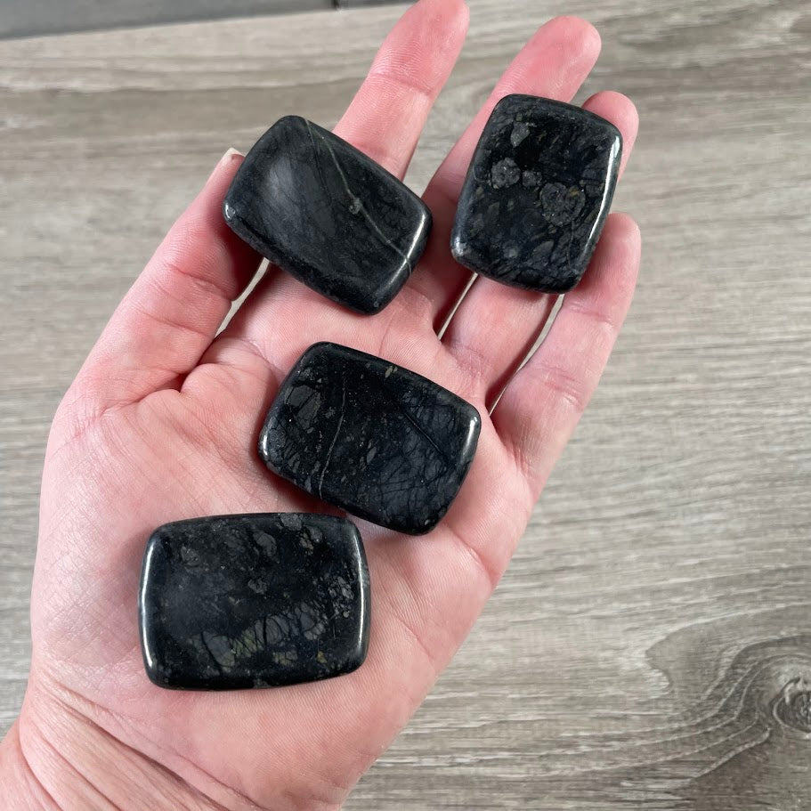 Gemstone Rectangle Worry Stones – Calming Crystals