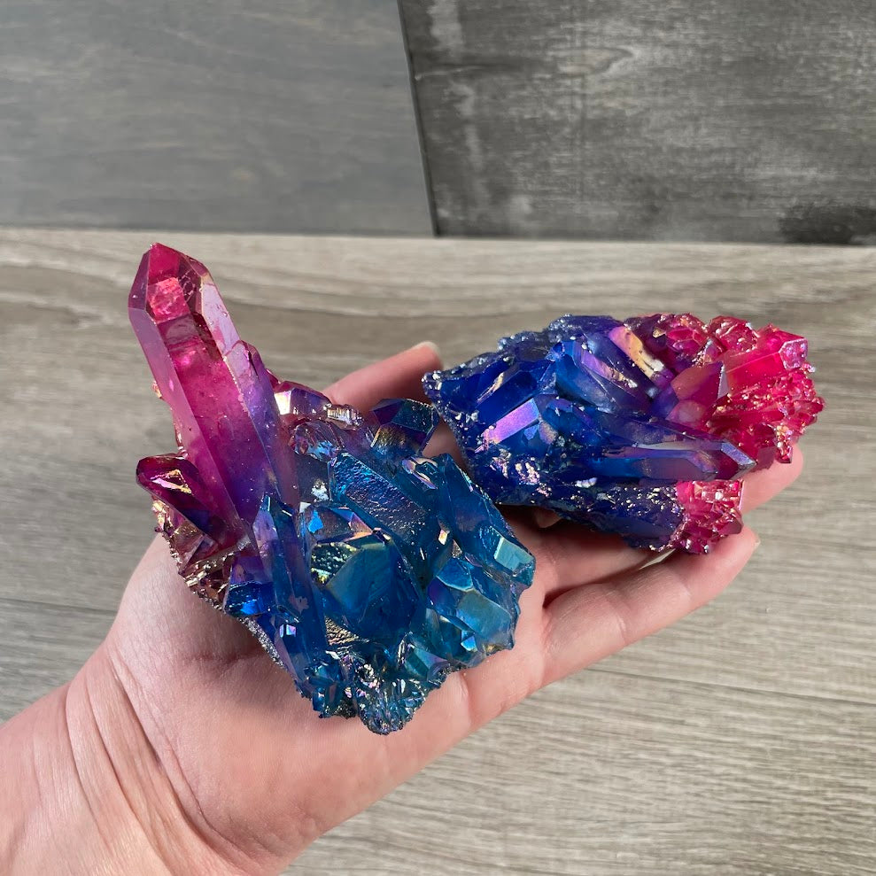 Bulk Quartz Color Clusters – 2 lb Wholesale Lot | Clusters for Resale, Healing & Display