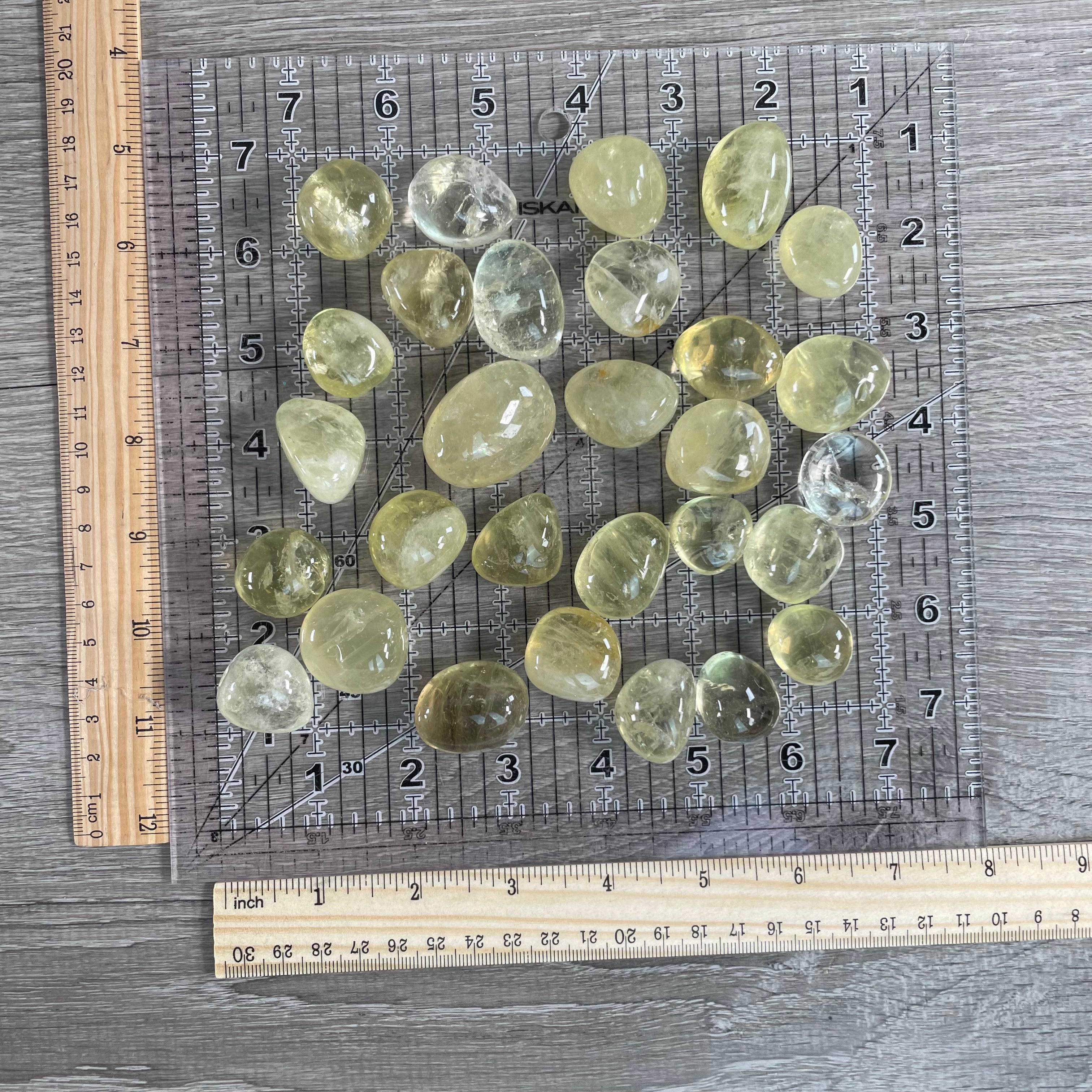 Bulk Citrine crystals 1 lb lot