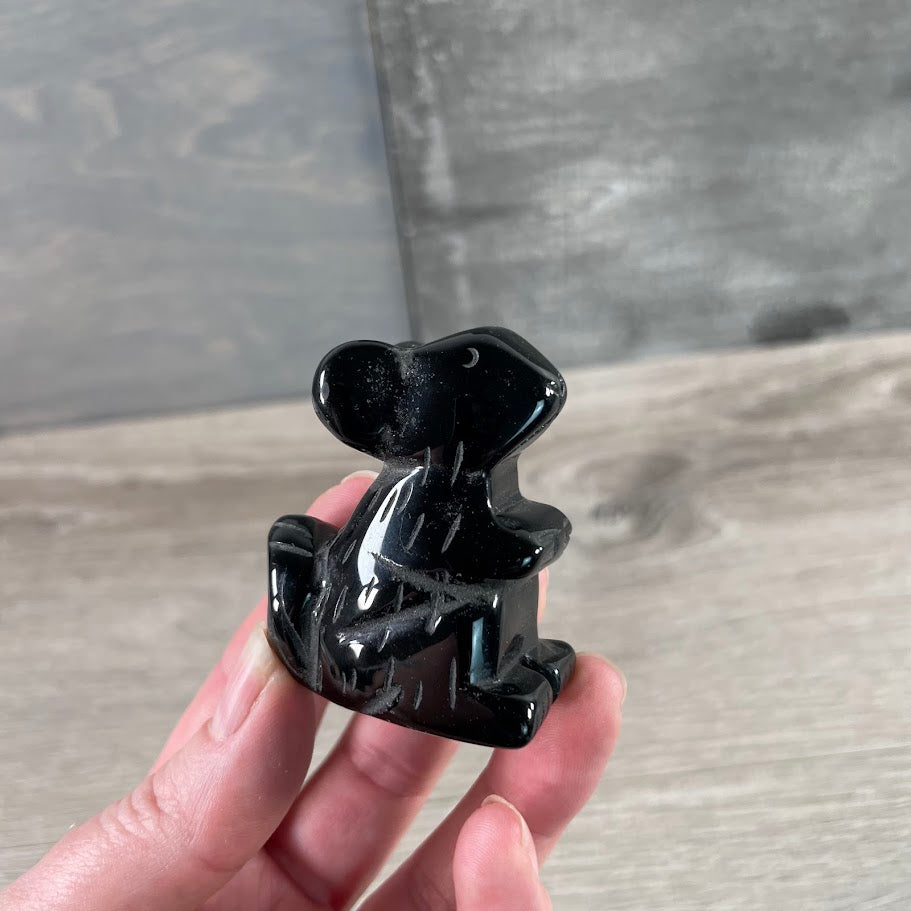 Chipmunk Figurine – Stone Animal Decor for Gift Shops