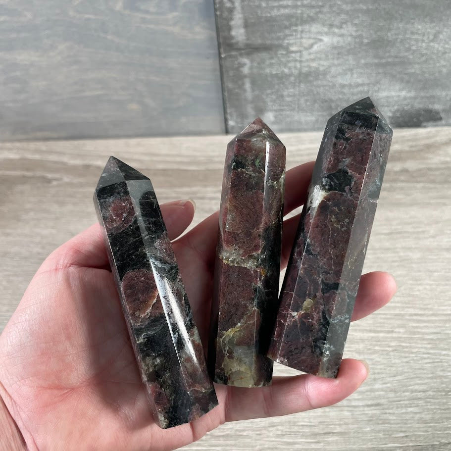 Gemstone Obelisks 5–8 oz – Crystal Towers for Retail Shops