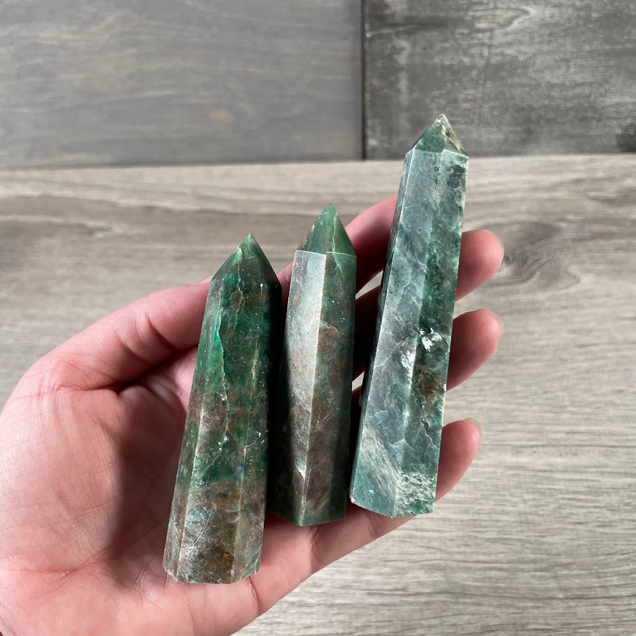 Gemstone Obelisks 2–3 oz for Crystal and Metaphysical Shops