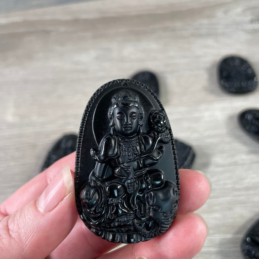 kuan yin carved bead bulk