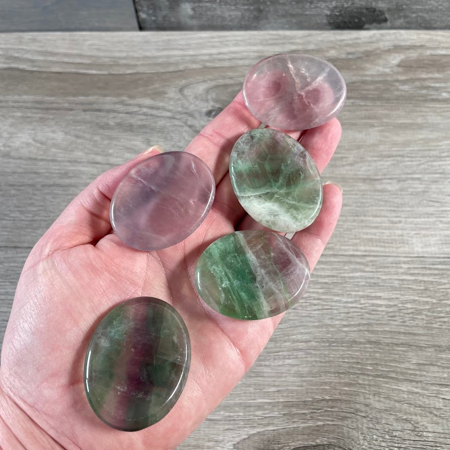 Oval Gemstone Worry Stones – Bulk Polished Pocket Crystals