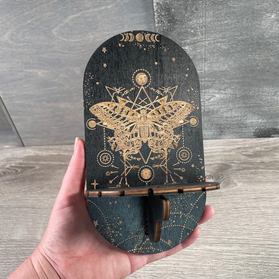 Wood Pendulum Display Board for Crystal Shops