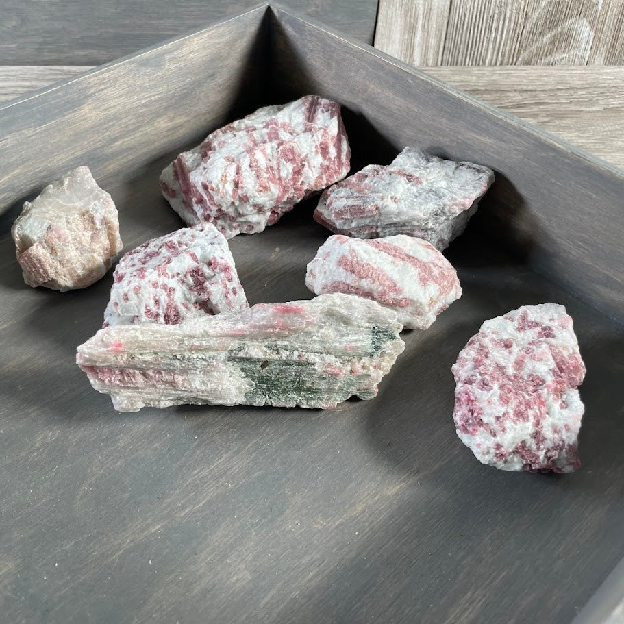 Natural Pink Tourmaline in Quartz 3LB for resale