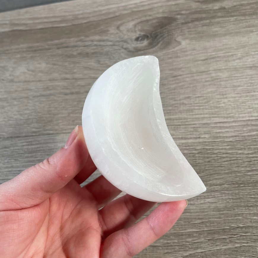 Selenite Bowls in Assorted Shapes and Sizes Wholesale