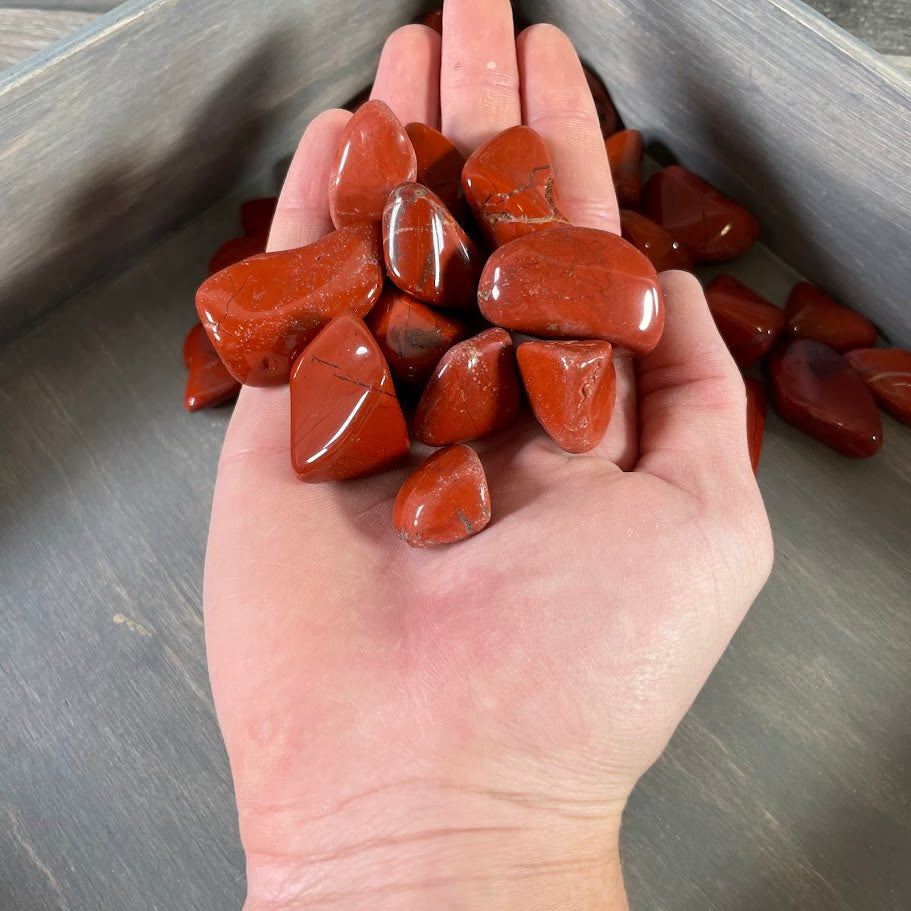 red jasper polished stones for spiritual retailers