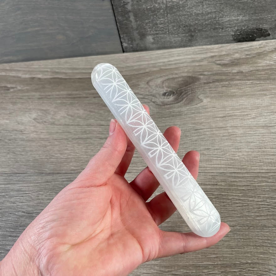 Selenite Polished Wands and Athame Blades – Assorted Styles Metaphysical Shops