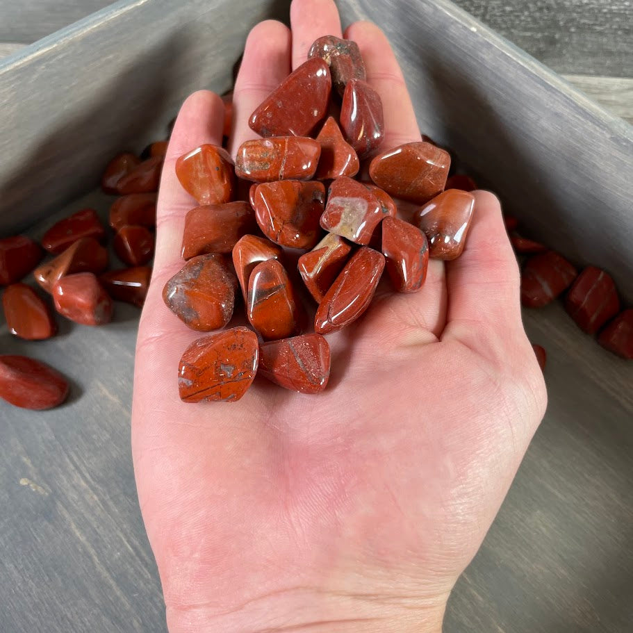 polished red jasper healing stones wholesale