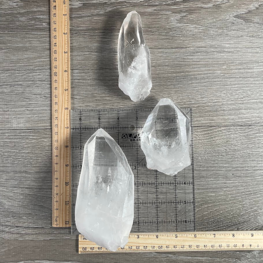 raw Lemurian seed crystals