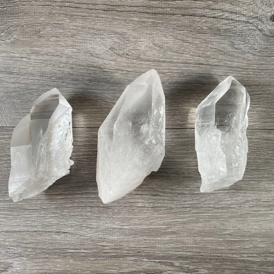 energy work quartz points