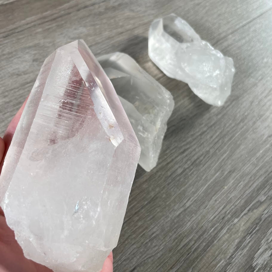 crystal healing Lemurian quartz
