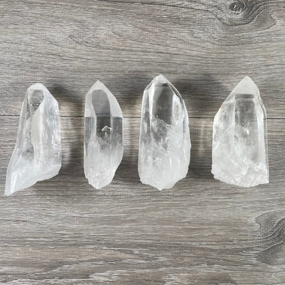 Raw Lemurian Quartz Crystal Points Wholesale – Bulk Lots
