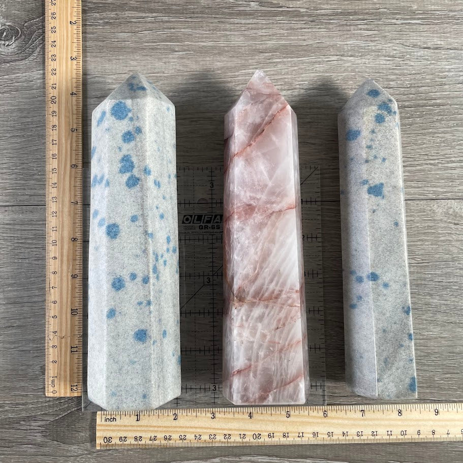 large and tall obelisk set