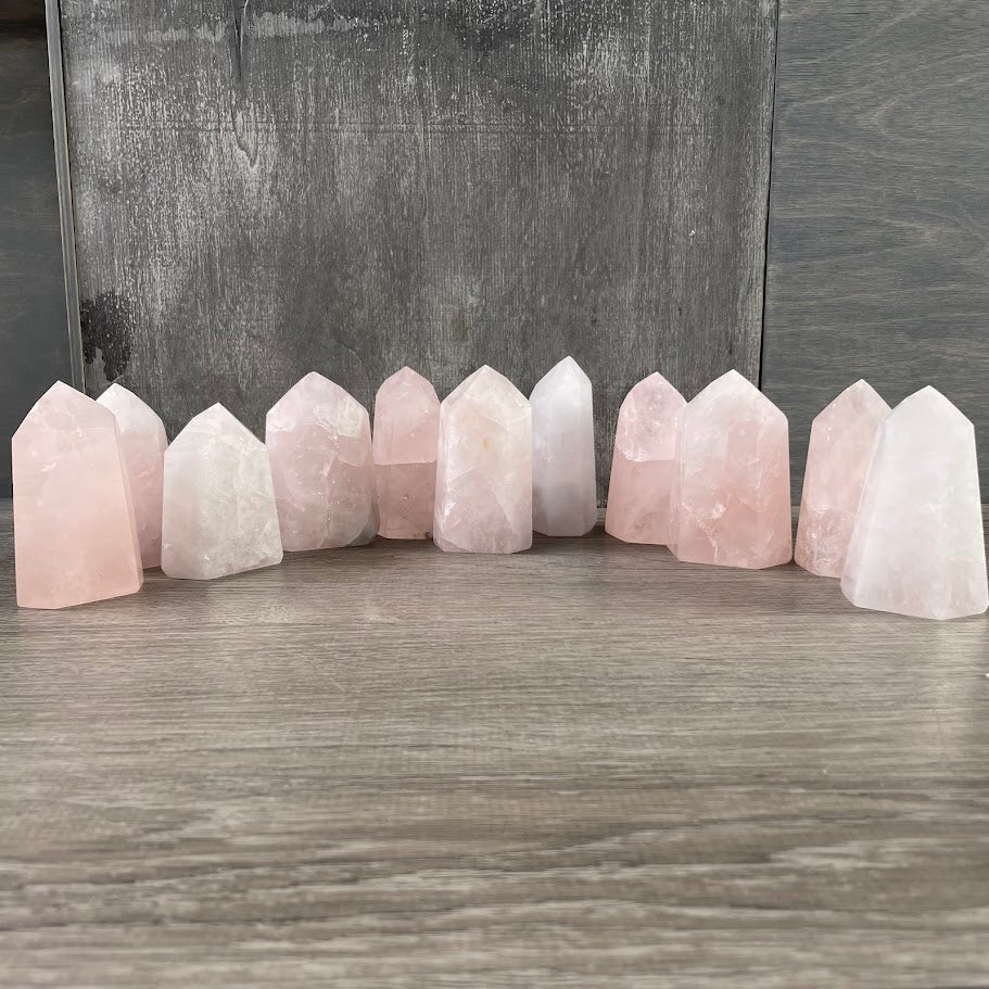 rose quartz tower wholesale