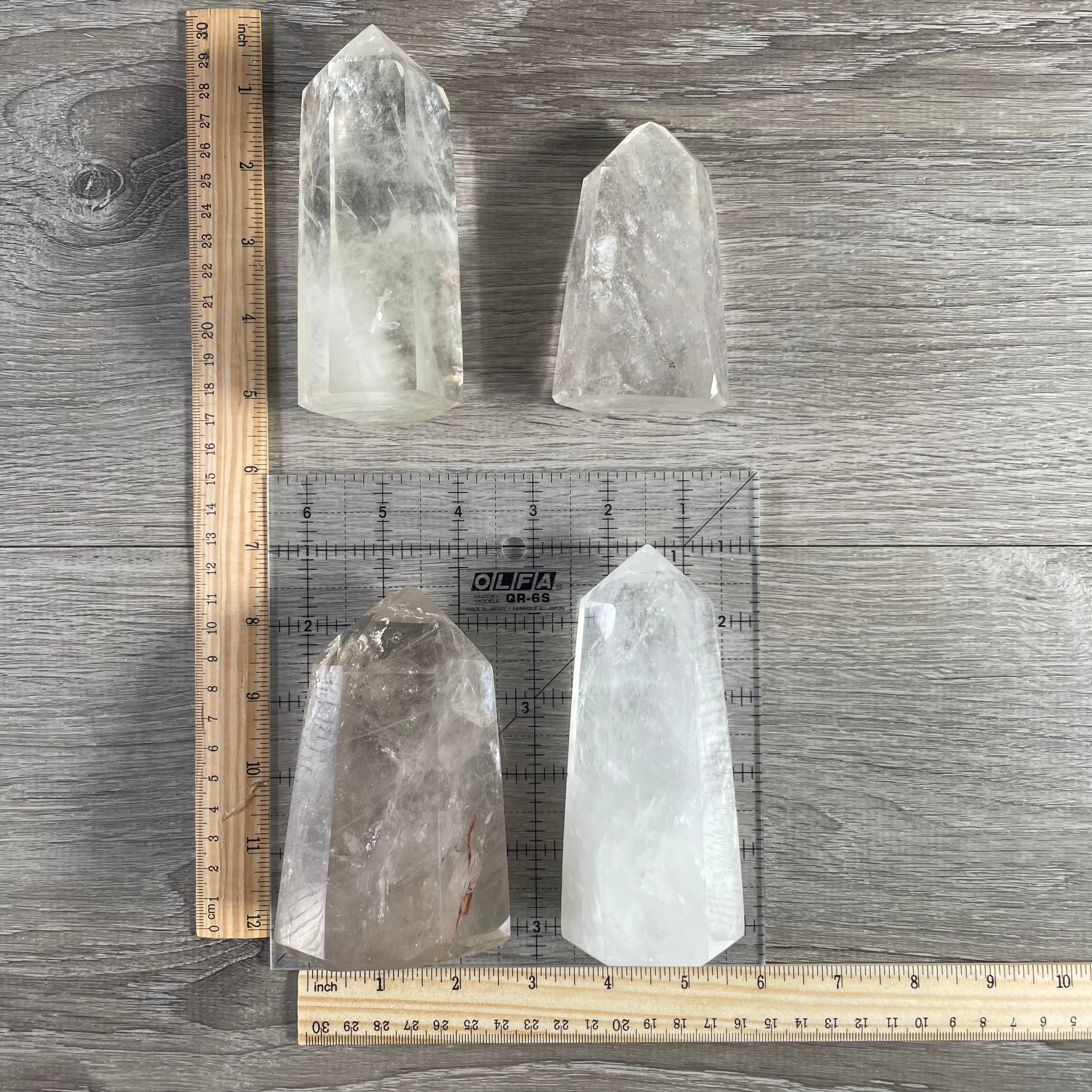 clear quartz rock shop supply
