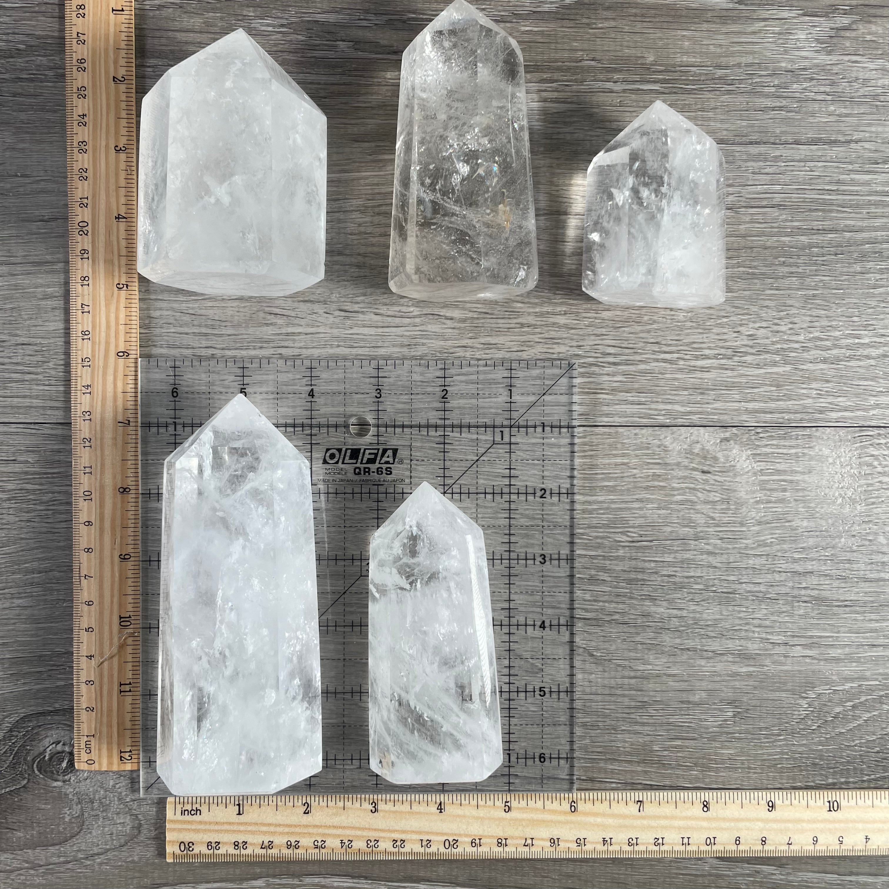 clear quartz obelisks bulk - wholesale