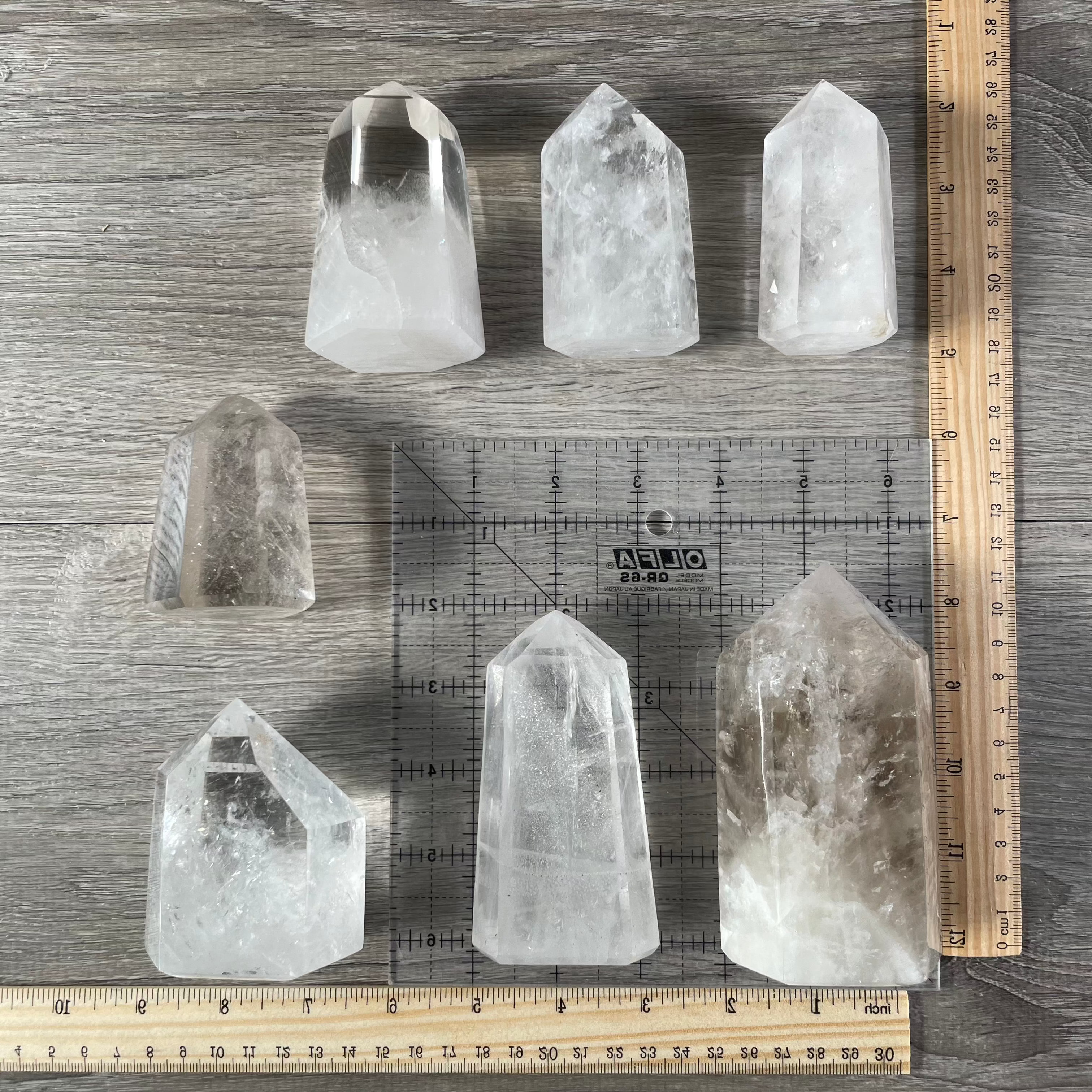 clear quartz stone obelisks for rock shops in bulk purchase