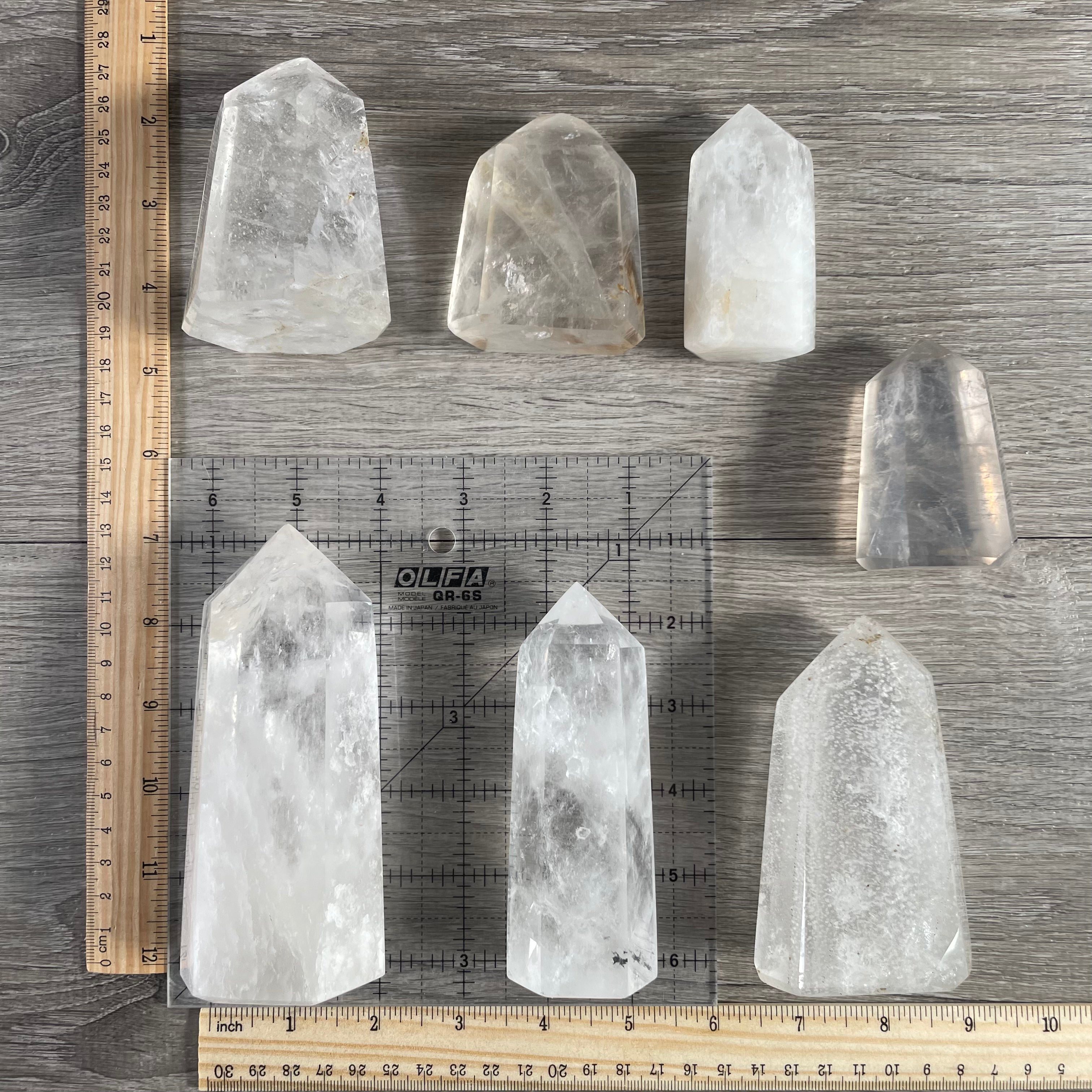 clear quartz crystal tower lot for crystal shops