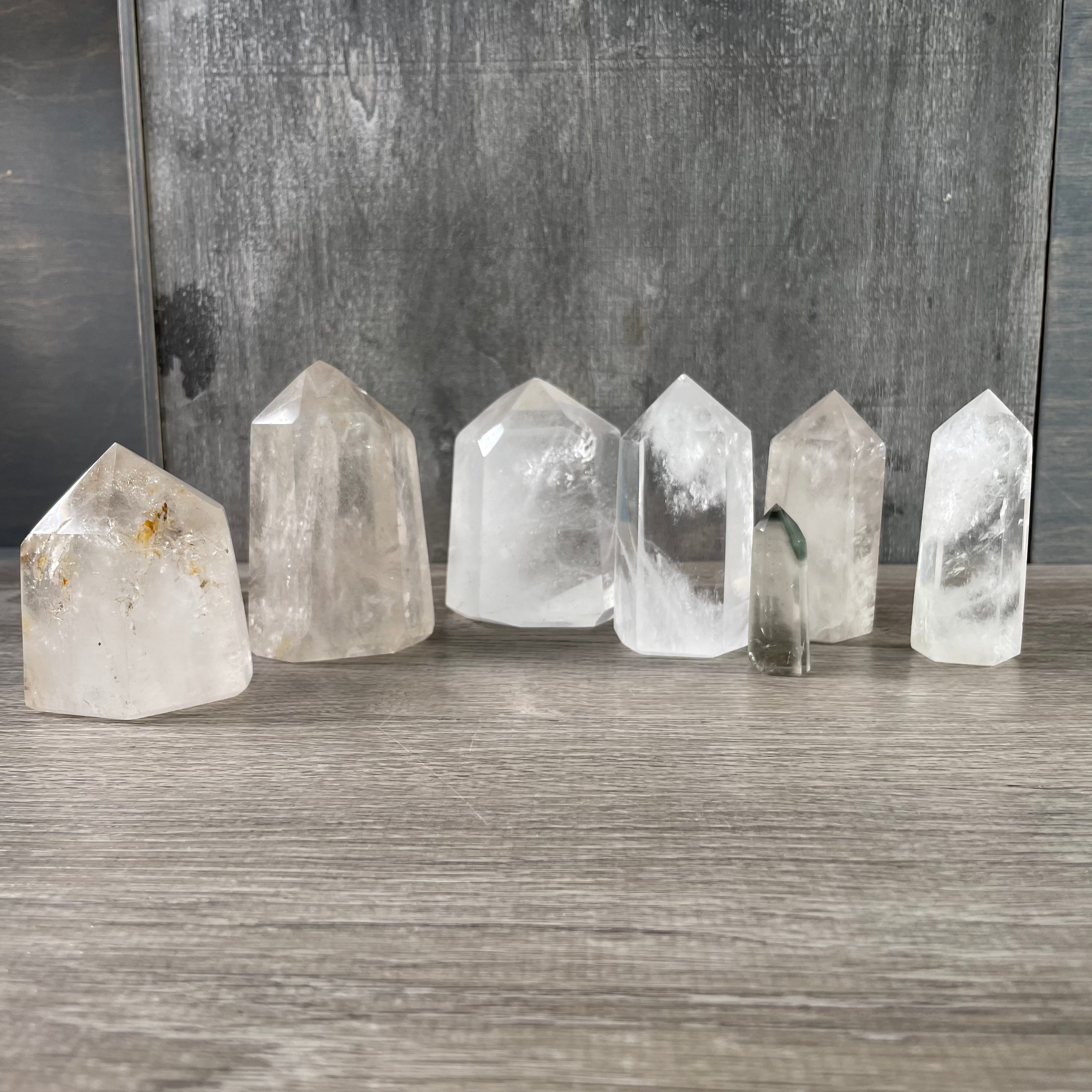 clear quartz natural stone obelisks bulk
