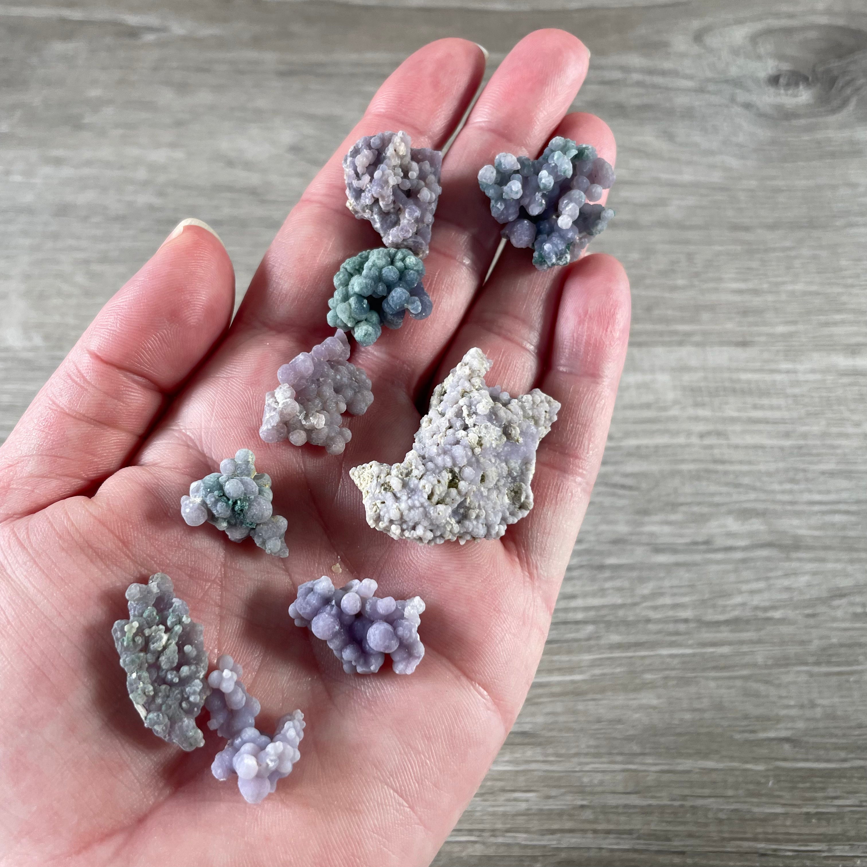grape agate unique crystal formations bulk