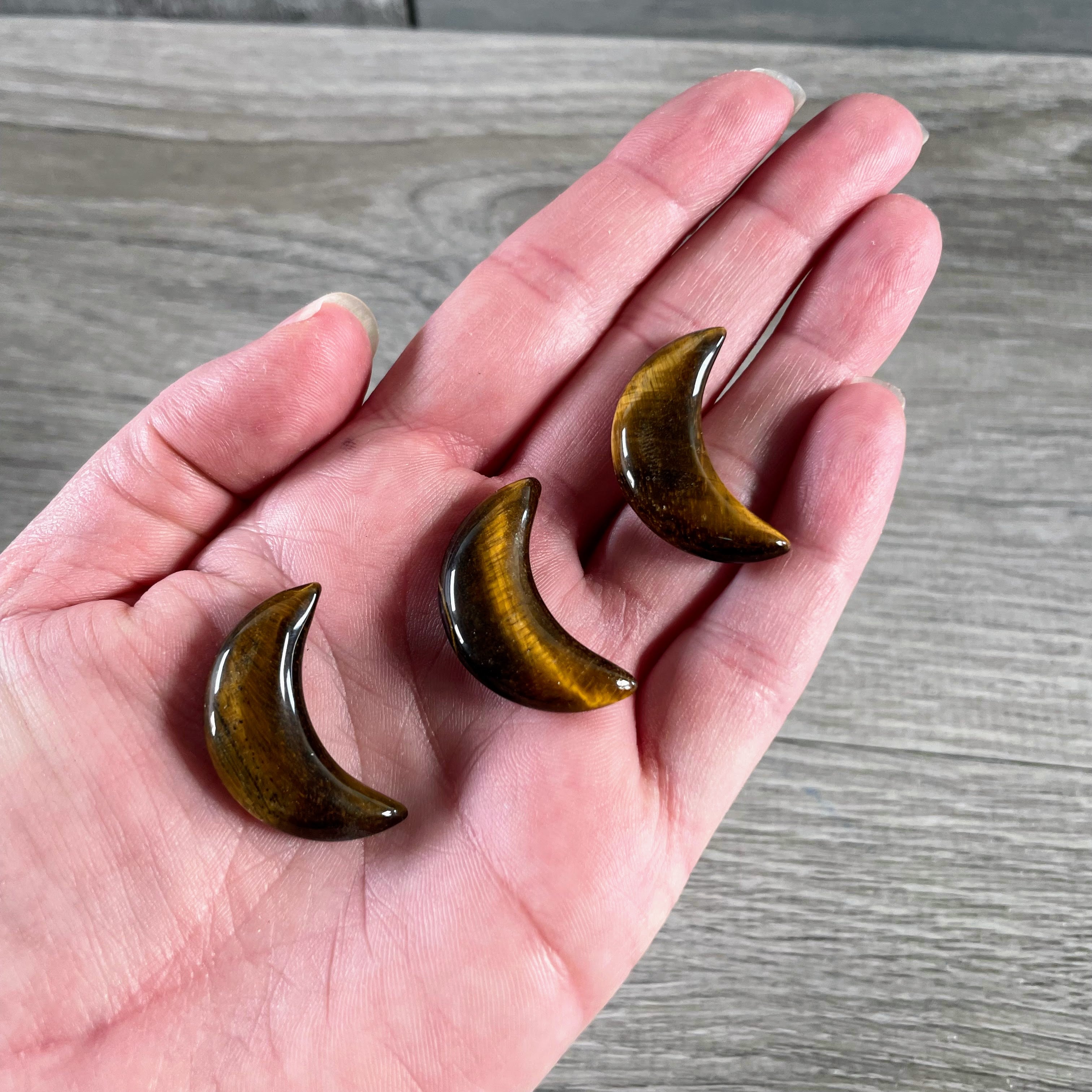 Tiger eye metaphysical shop gemstone moons