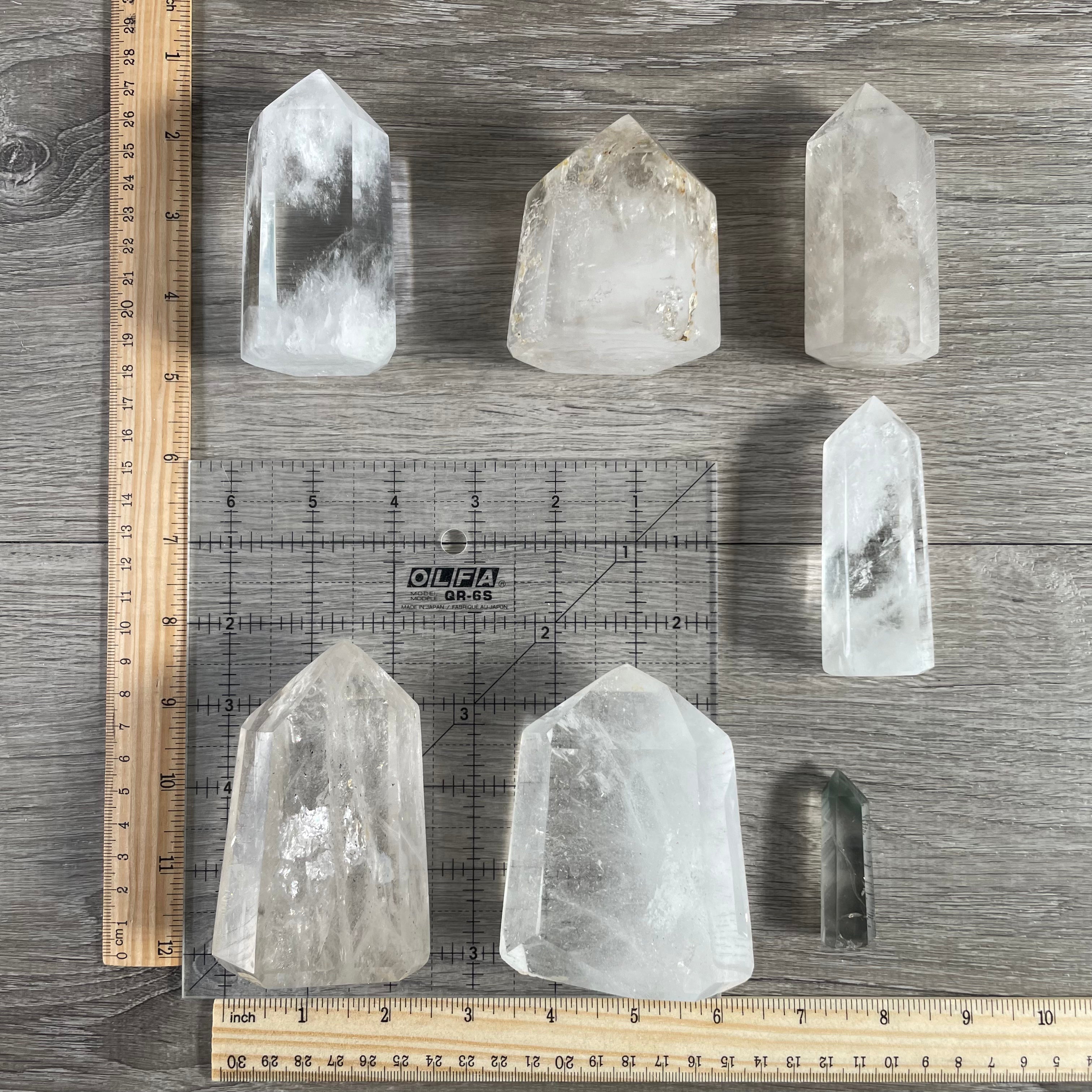 quartz crystal obelisk tower lots