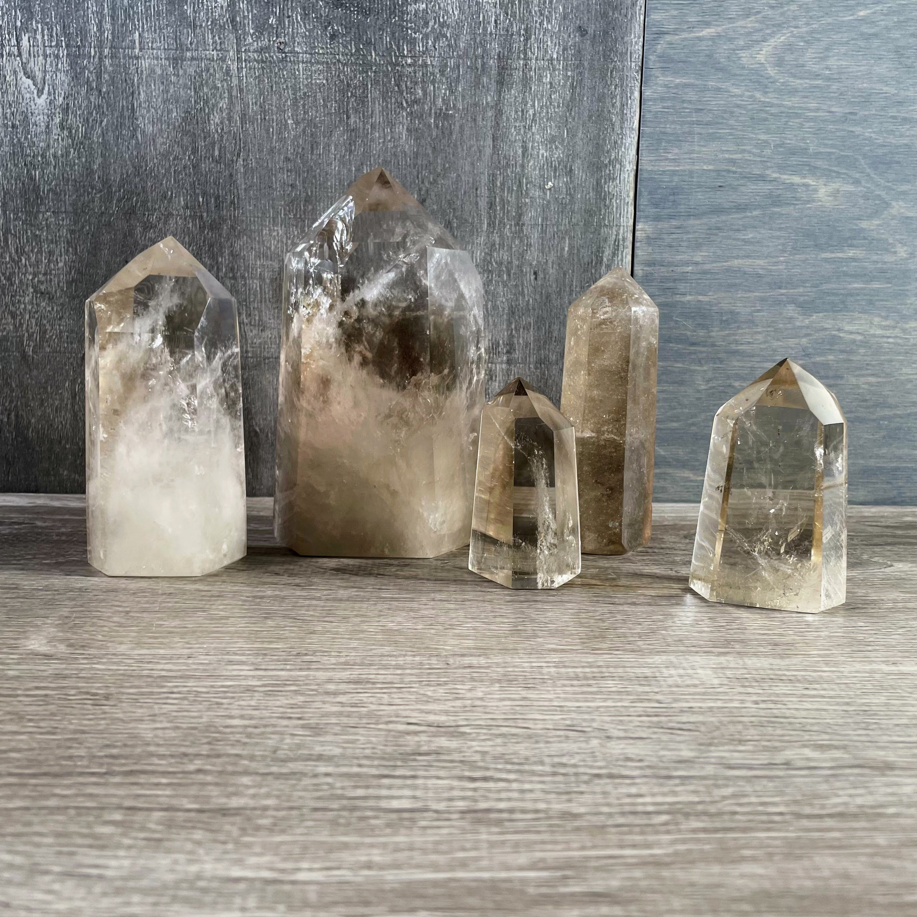 crystal obelisk - home decor