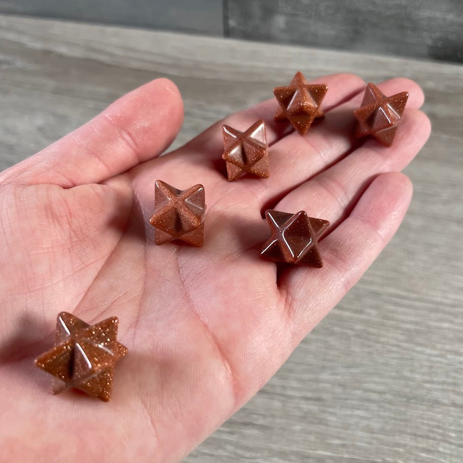 goldstone mini merkaba star wholesale
