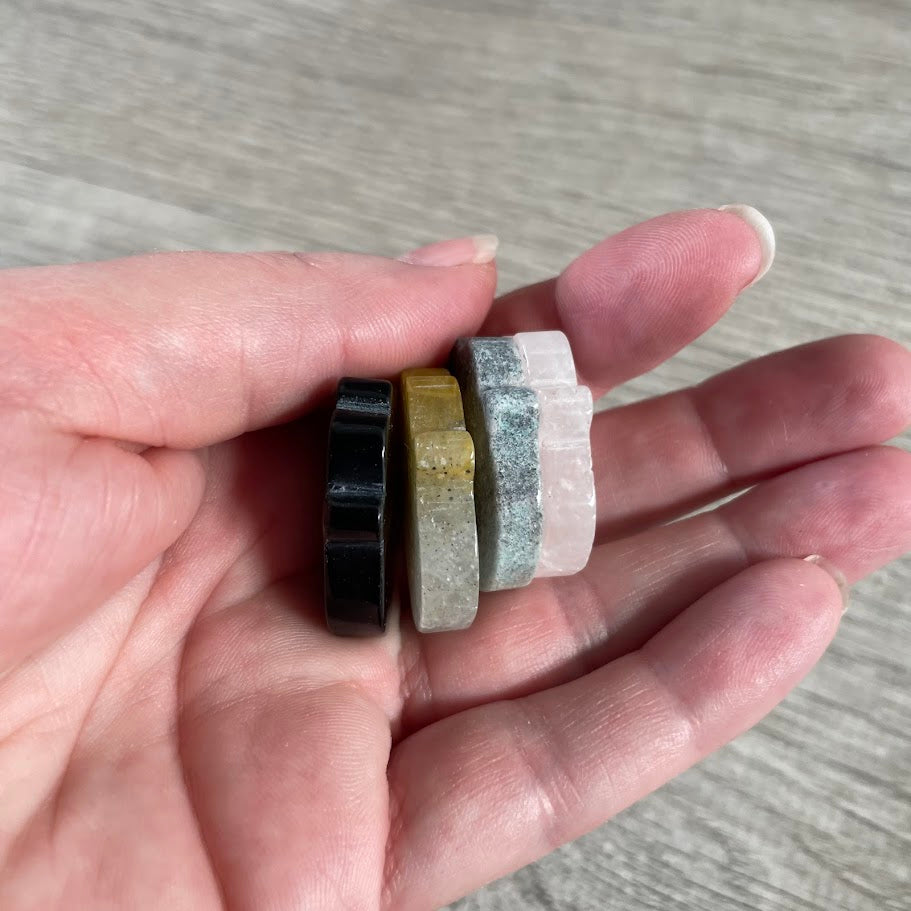 bulk hamsa hand figurines side profile