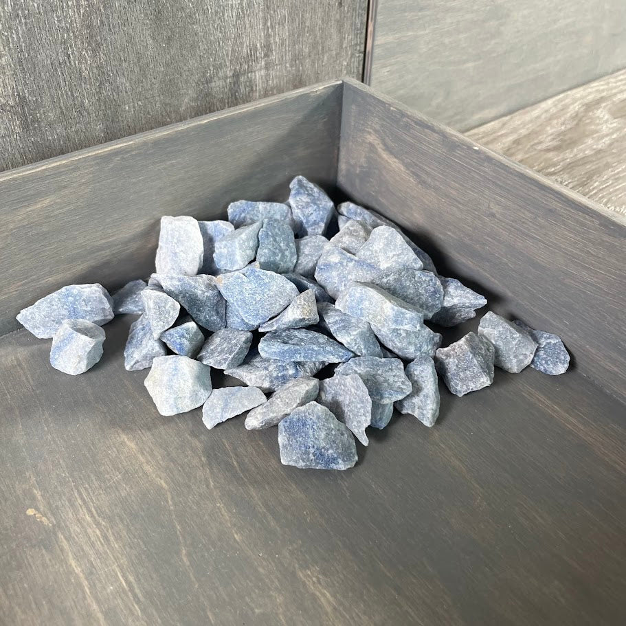 raw blue quartz metaphysical