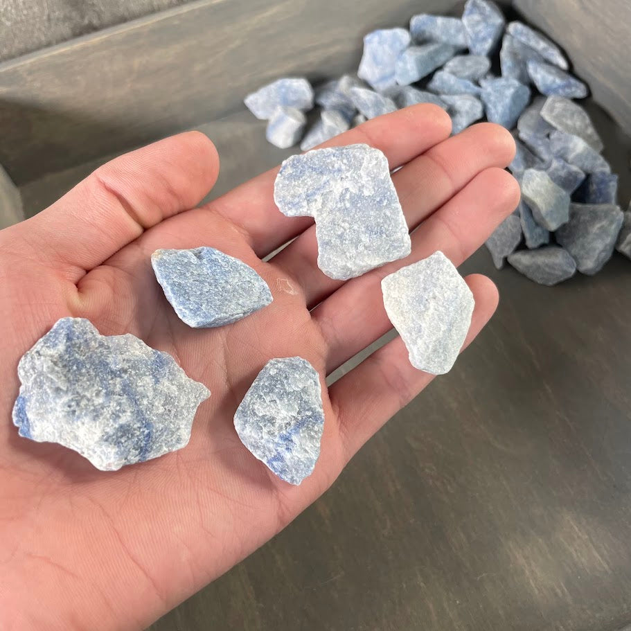 blue quartz chunks wholesale